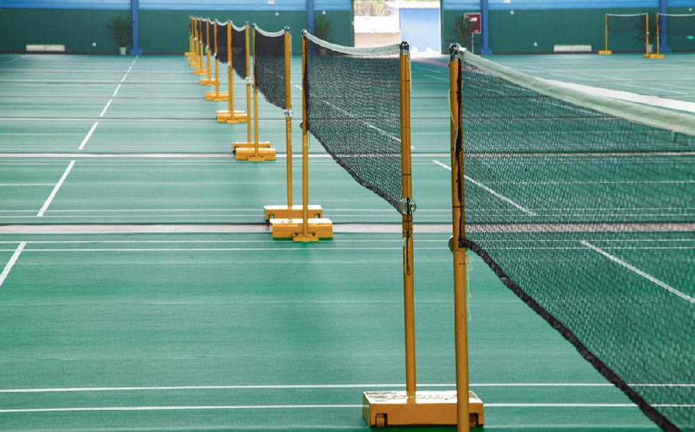 2000+ sqm PVC Badminton Sports Floor January 2024 Shanghai Sports Hall